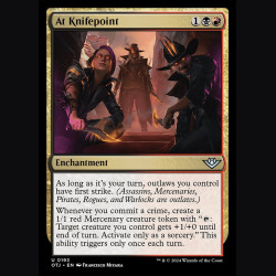 At Knifepoint - NM - No Foil - EN