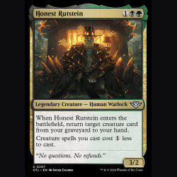 Honest Rutstein - NM - No Foil - EN
