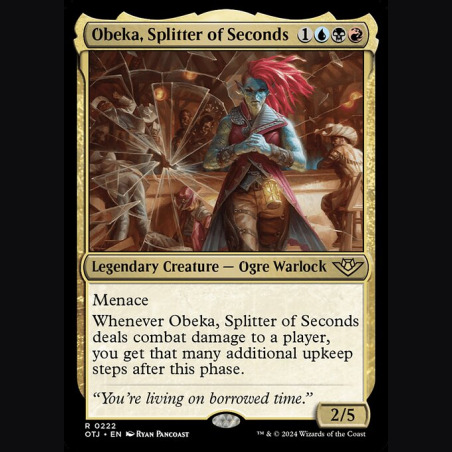 Obeka Splitter of Seconds - NM - No Foil - EN