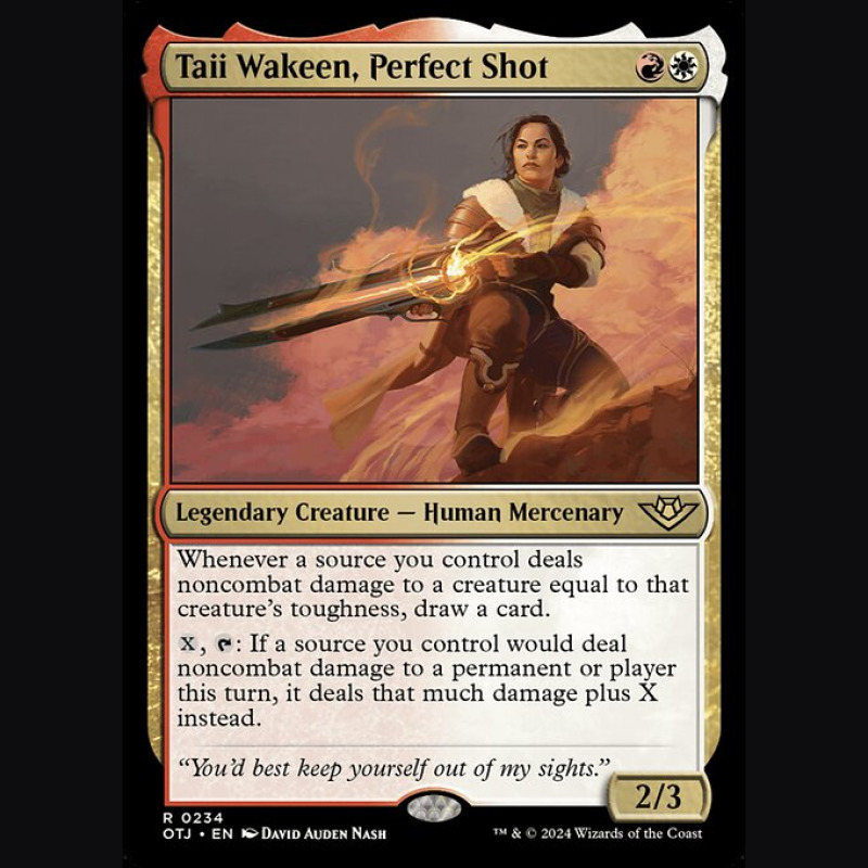 Taii Wakeen Perfect Shot - NM - No Foil - EN