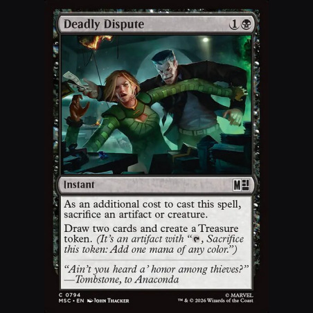 Deadly Dispute - NM - Foil - EN